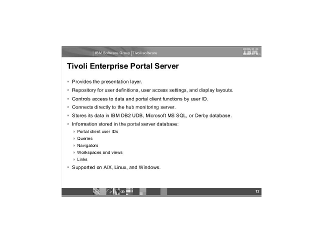 IBM Tivoli Monitoring.  0