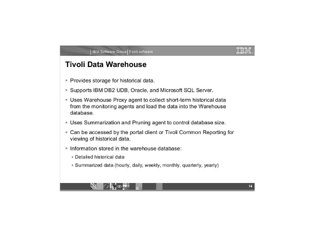 IBM Tivoli Monitoring.  0