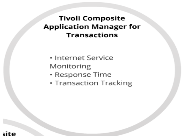 IBM Tivoli Monitoring.  0