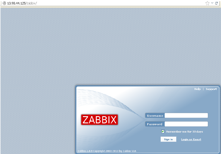 Zabbix. 